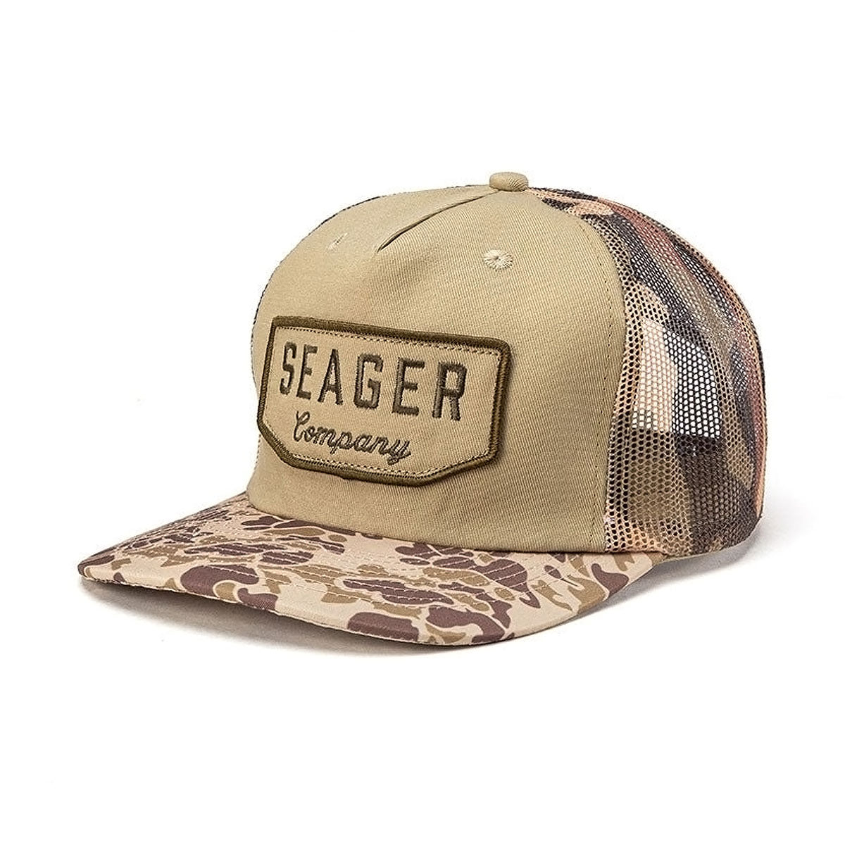 Seager Wilson Snapback Hat - Duck Camo image 1