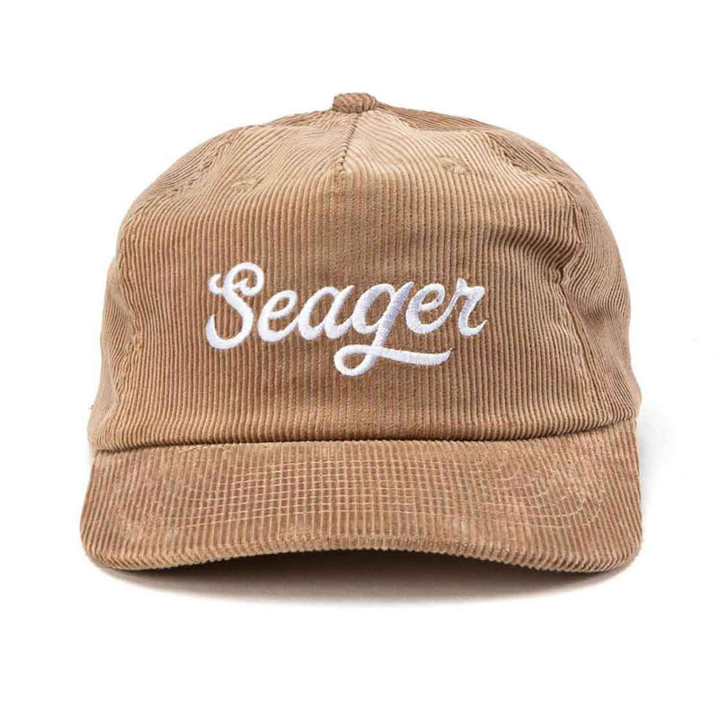 Seager Big Cord Snapback Hat - Khaki