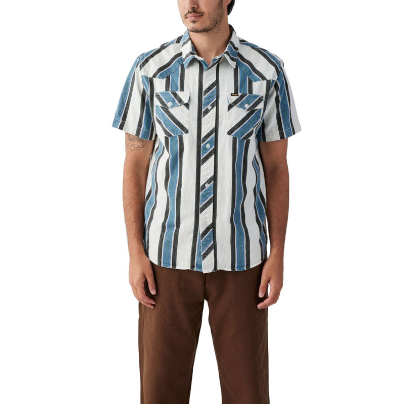 Seager Amarillo Shirt - Western Stripe