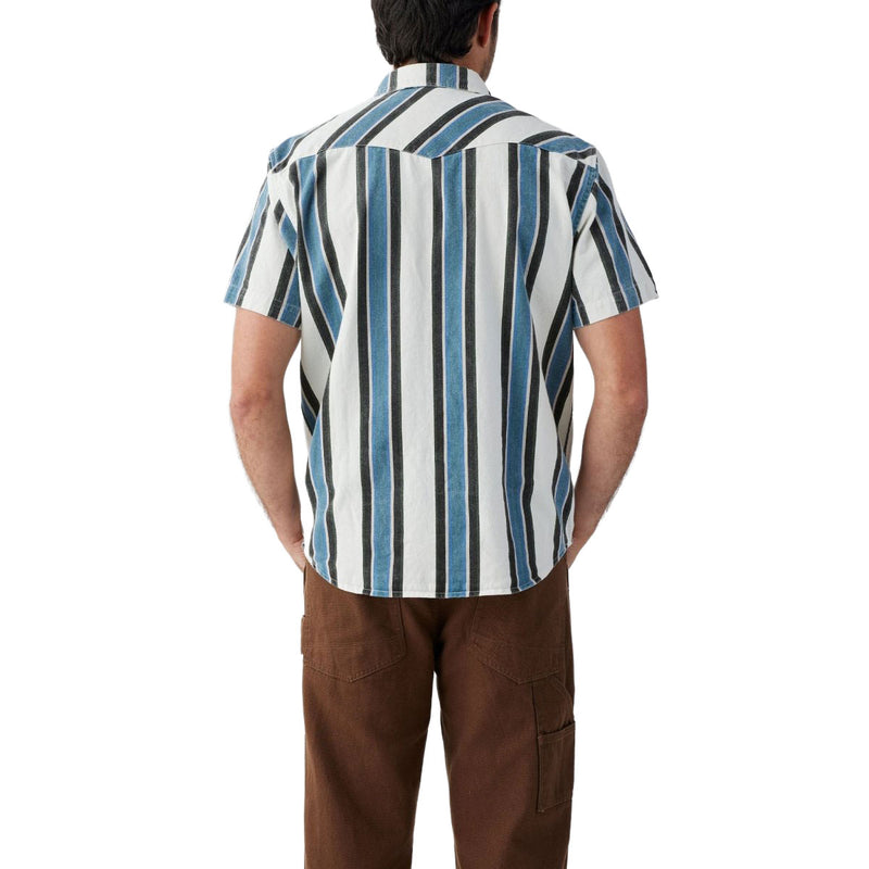 Seager Amarillo Shirt - Western Stripe