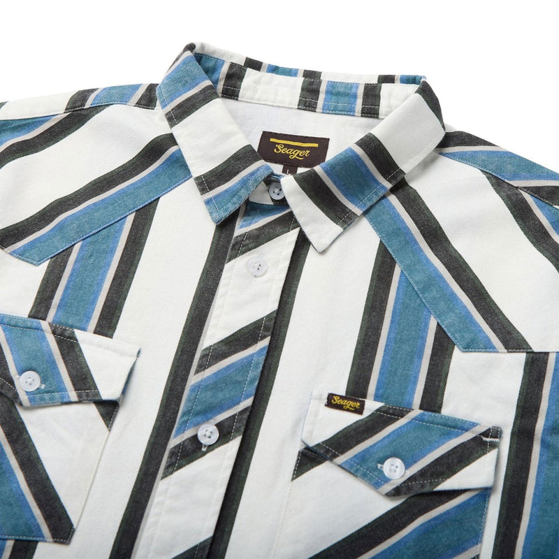 Seager Amarillo Shirt - Western Stripe
