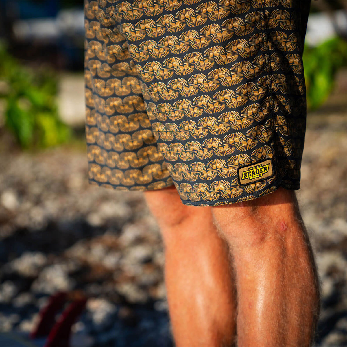 Seager Goldmine Boardshorts - Washed Black image 6