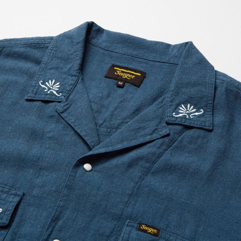 Seager Whippersnapper Shirt - Navy Blue