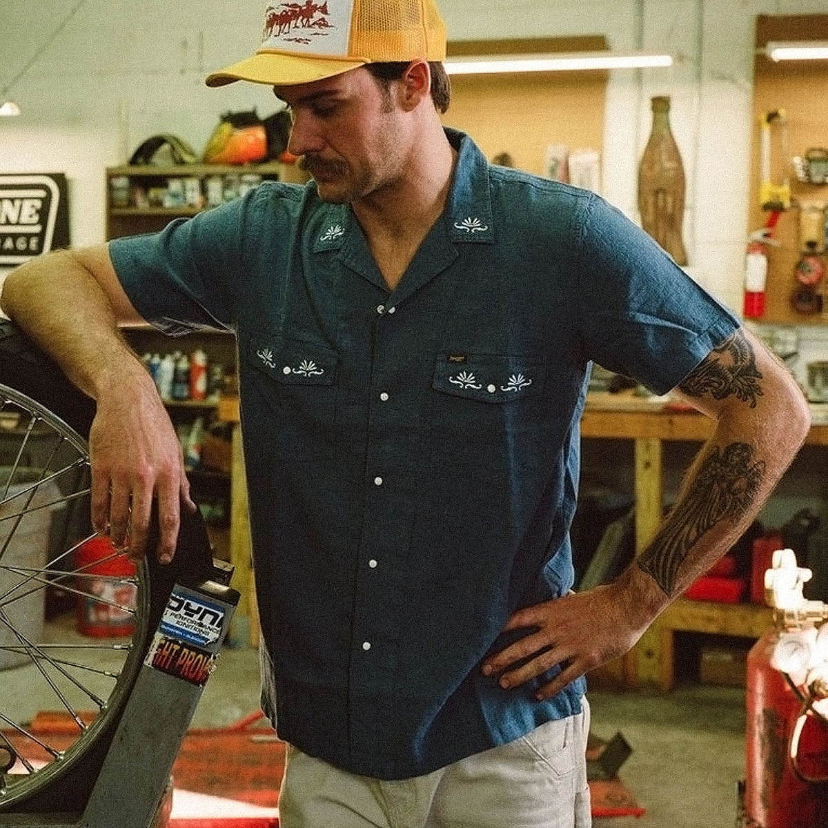 Seager Whippersnapper Shirt - Navy Blue image 6