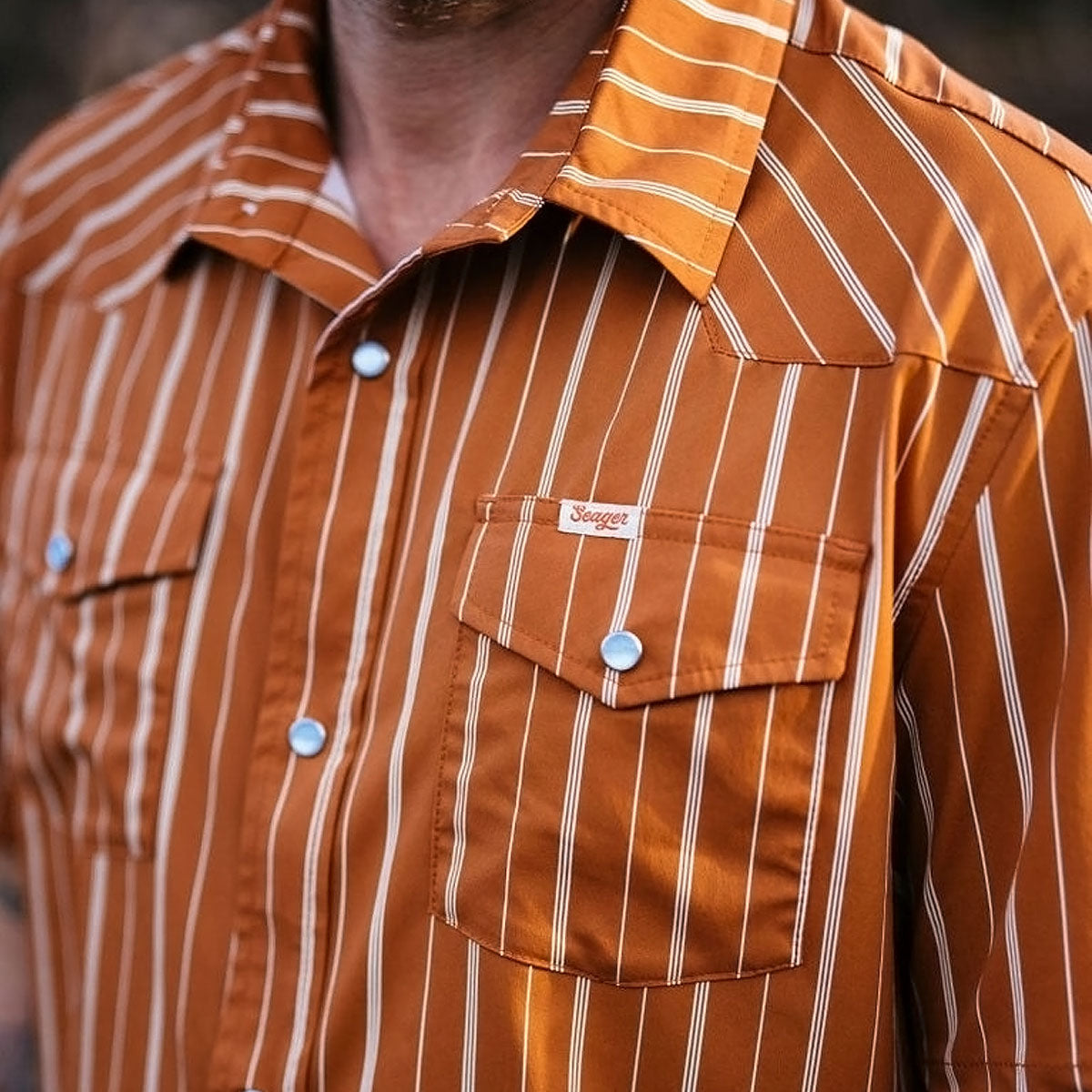 Seager El Ranchero Shirt - Desert Rust image 5