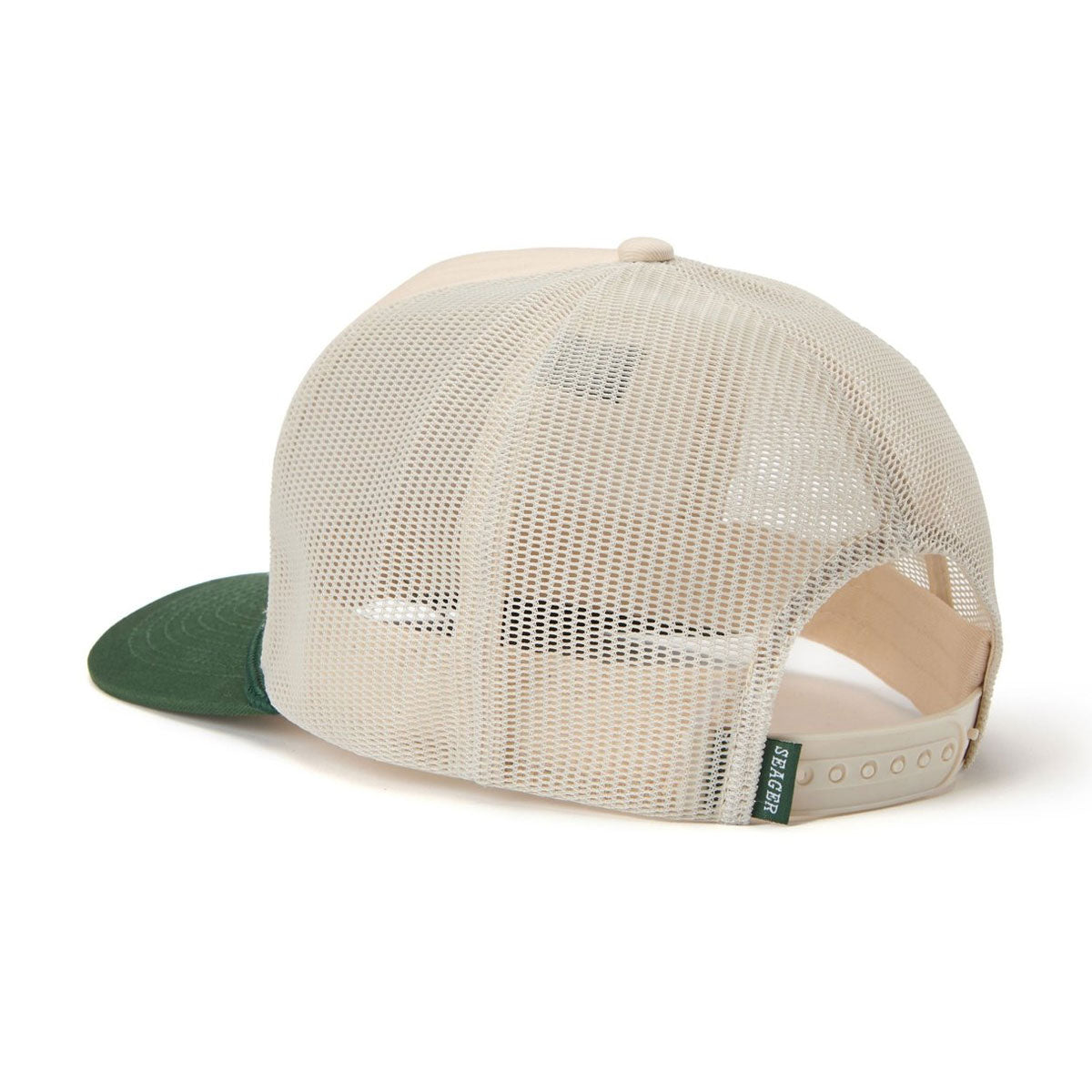 Seager Gone Huntin' Snapback Hat - Cream/Green image 2