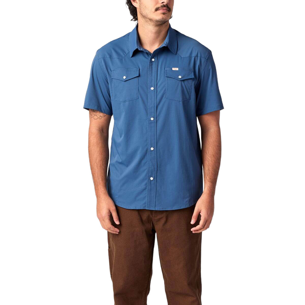 Seager El Ranchero Shirt - Sky Blue image 4