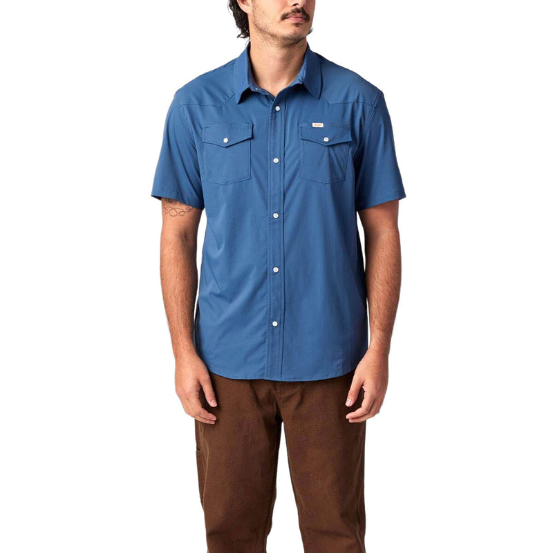 Seager El Ranchero Shirt - Sky Blue