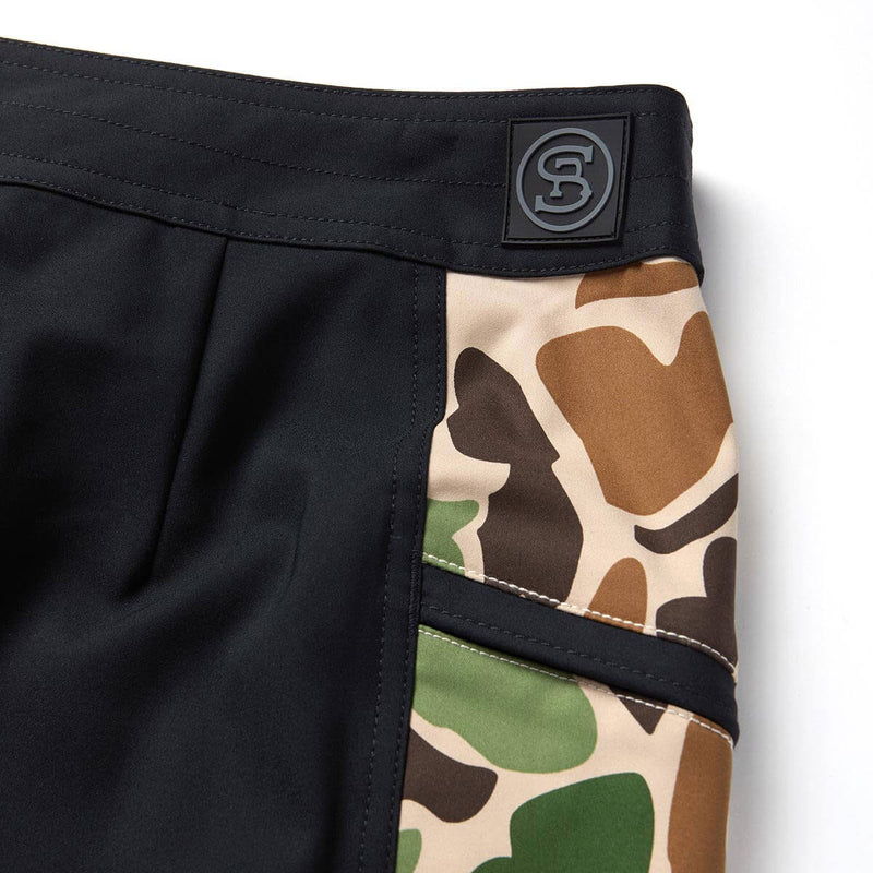 Seager Capo Panel Boardshorts - Duck Camo
