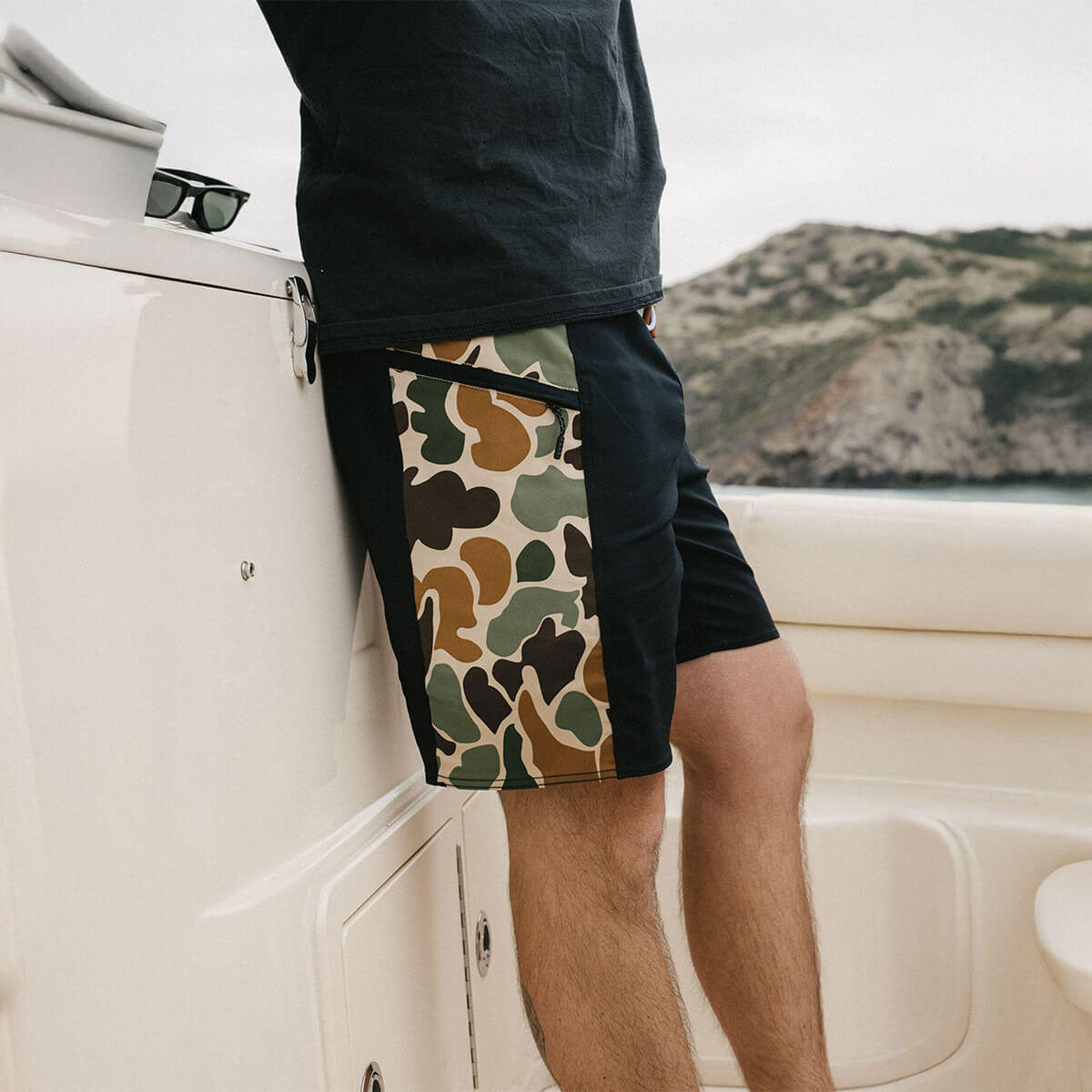 Seager Capo Panel Boardshorts - Duck Camo image 6