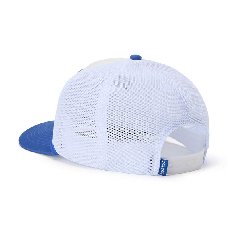 Seager Great American Dream Trucker Snapback Hat - White/Navy
