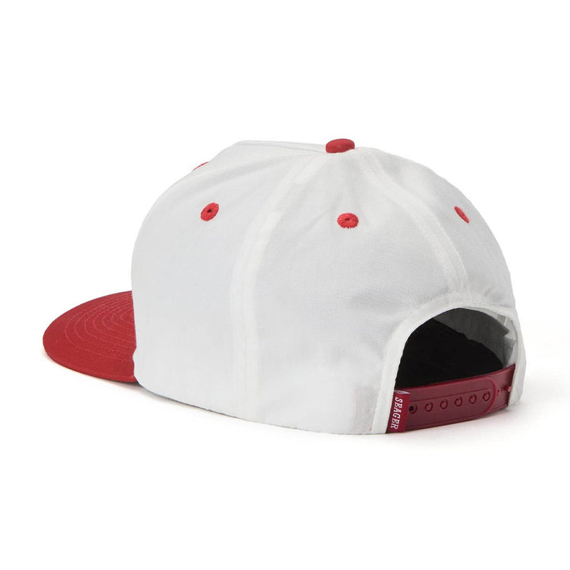 Seager Bradley Snapback Hat - White/Red