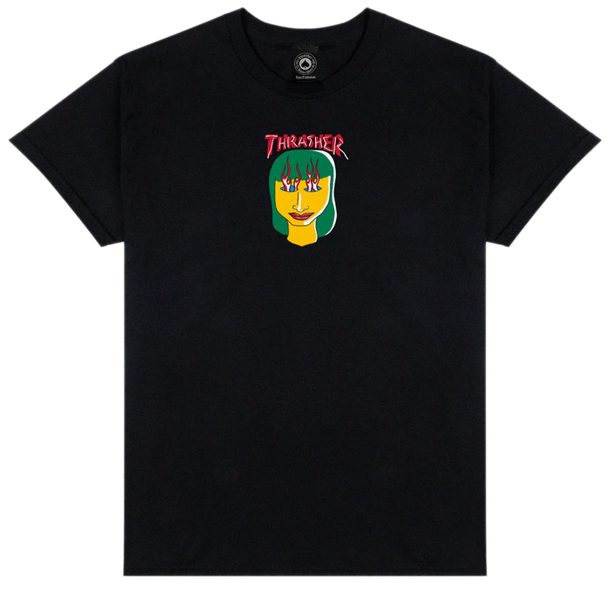 Thrasher Talk Shit By Gonz T Shirt Black CCS