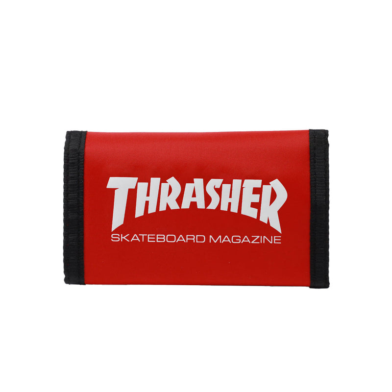 Thrasher Skate Mag Velcro Wallet - Red