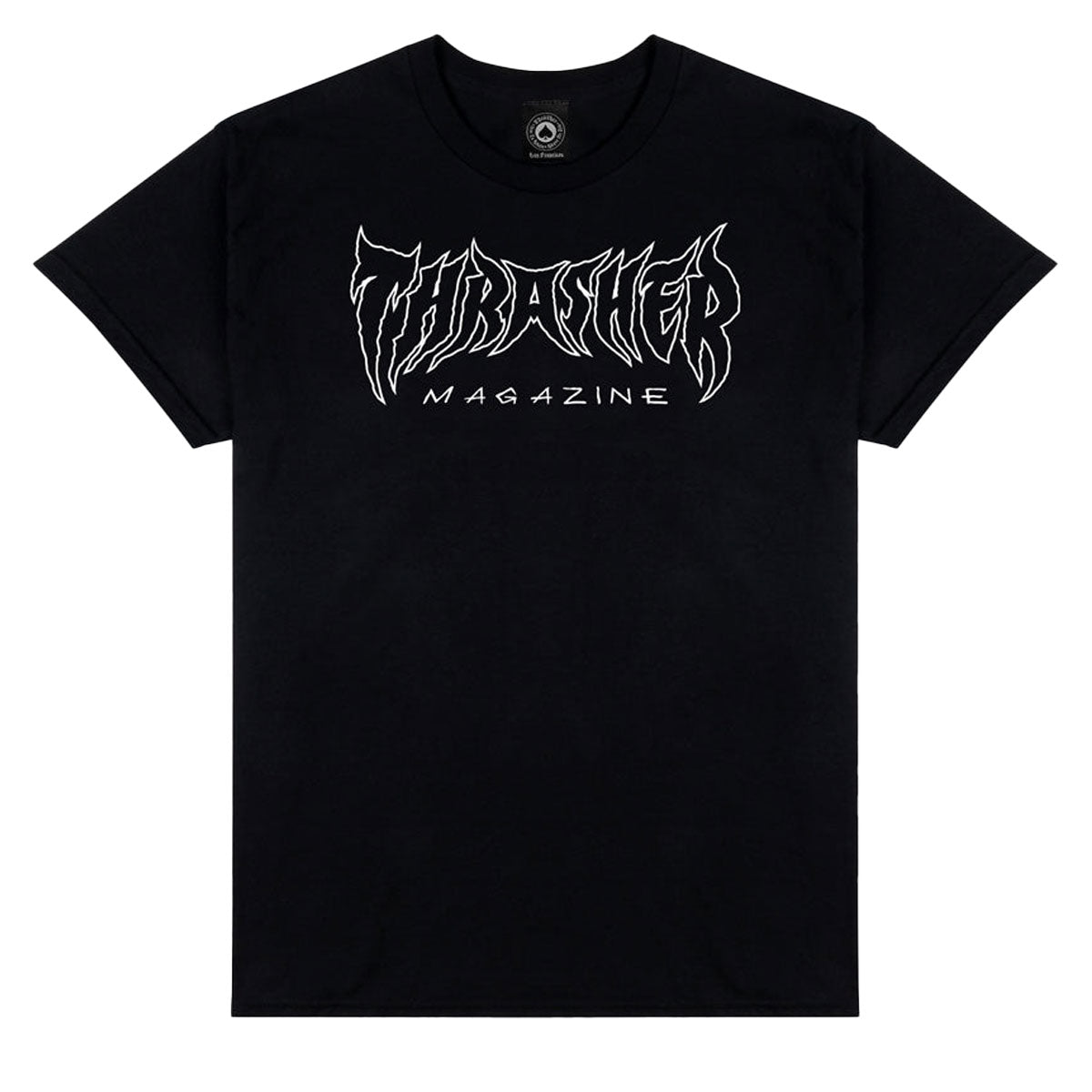 Thrasher Metal T-Shirt - Black image 1