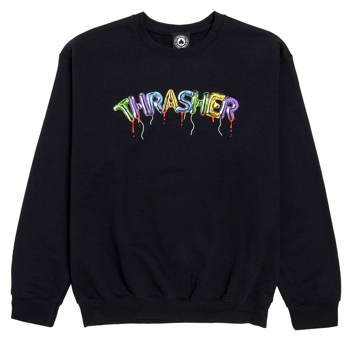 Thrasher Balloons Sweatshirt - Black image 1