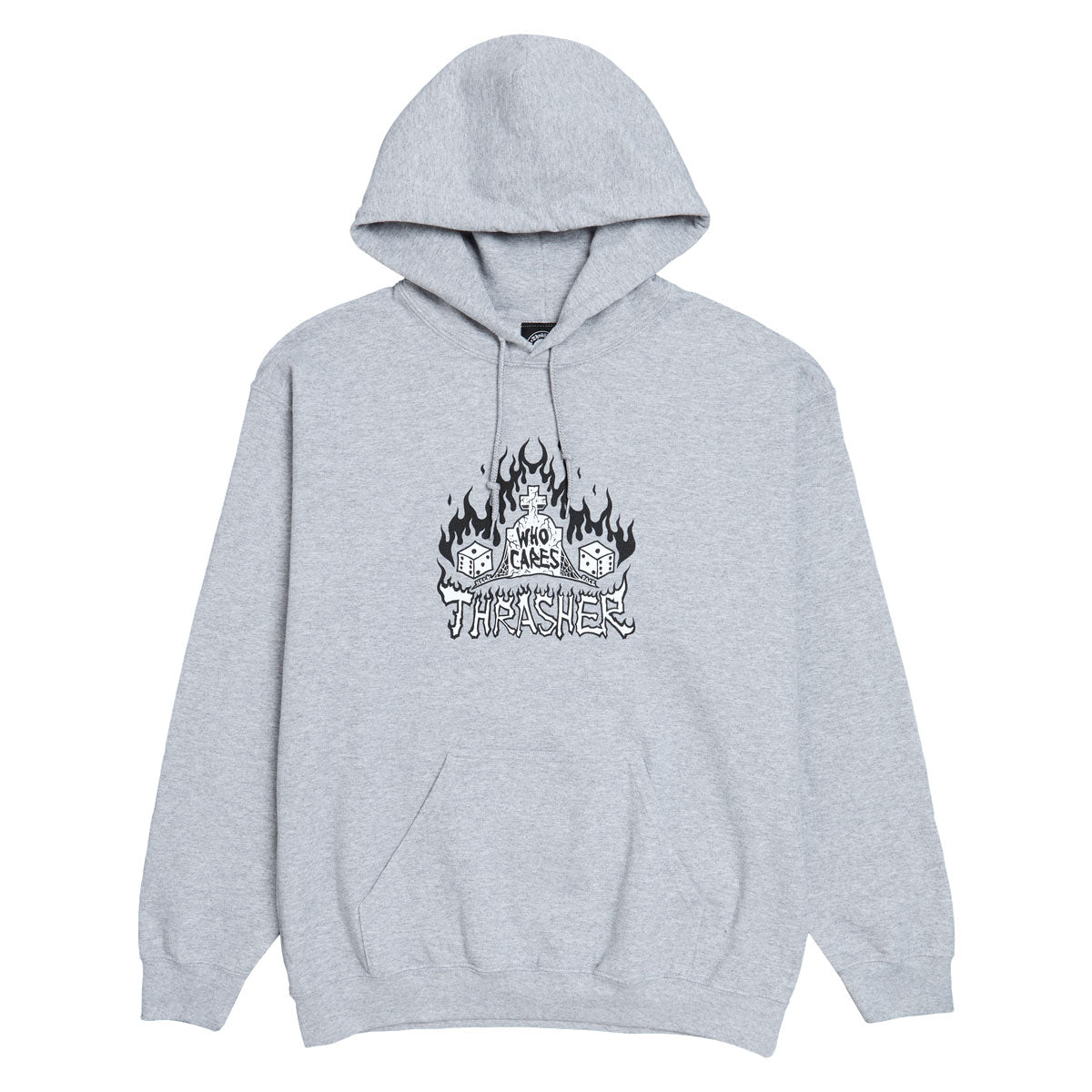 Grailed Dickies X Thrasher T Shirt Thrasher Who Cares By Neckface