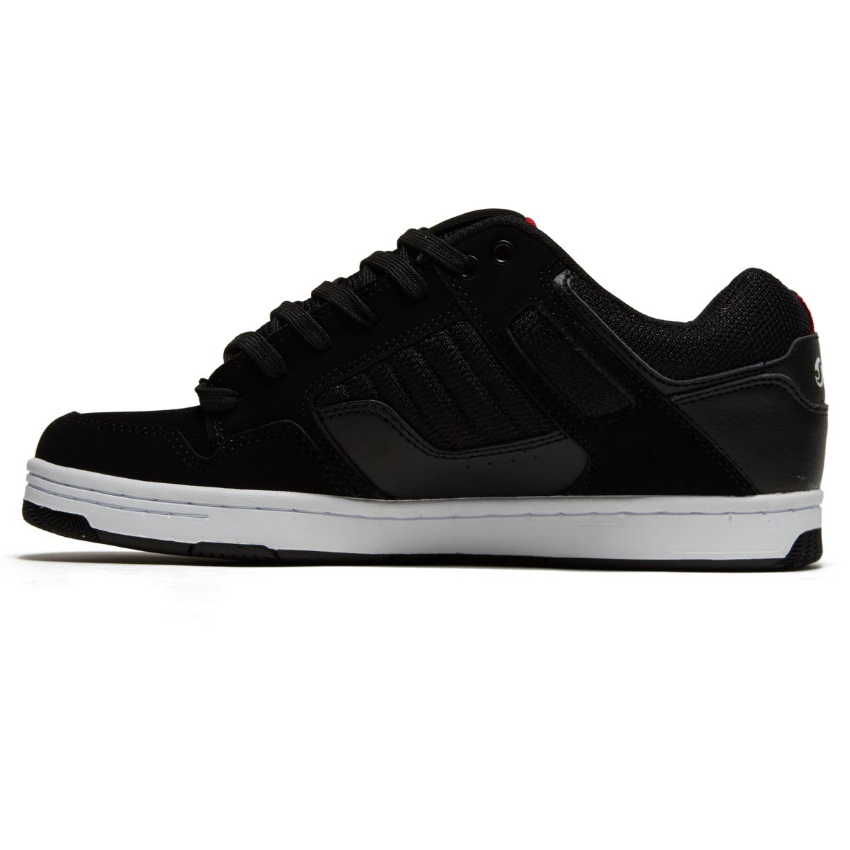DVS Enduro 125 Shoes Black White Red Nubuck Lutzka CCS