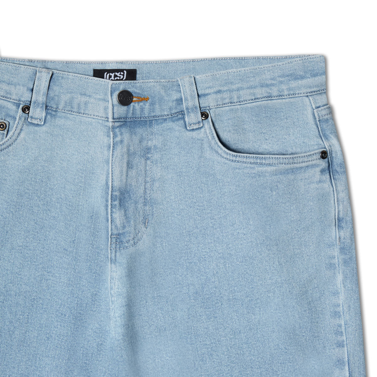 CCS Relaxed Stretch Denim Jeans - 12oz Bleach Wash image 7