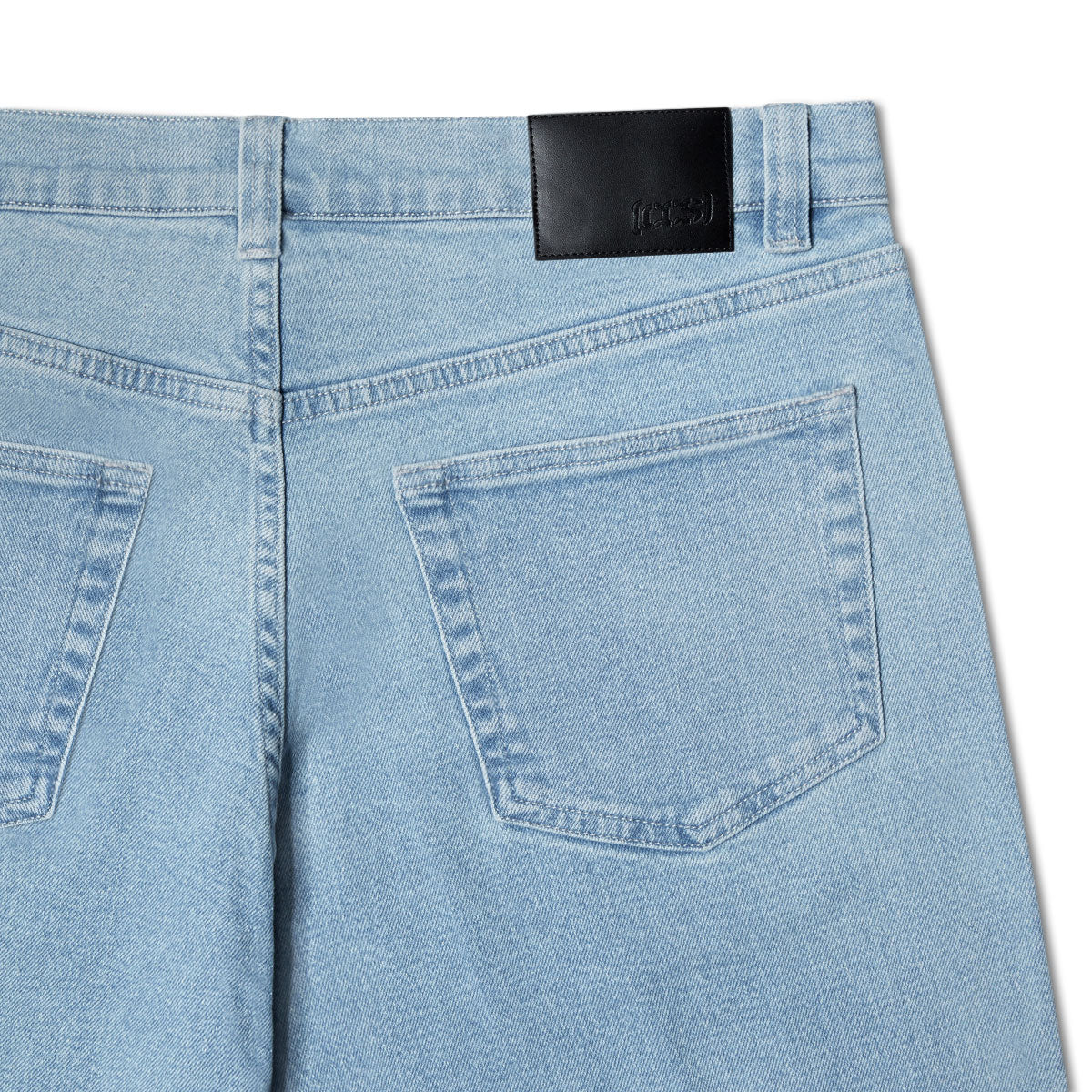 CCS Relaxed Stretch Denim Jeans - 12oz Bleach Wash image 8