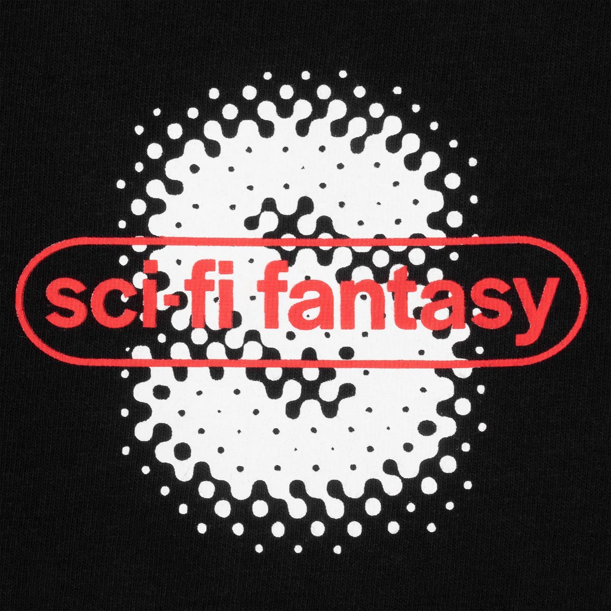 Sci-Fi Fantasy Spotty T-Shirt - Black image 2
