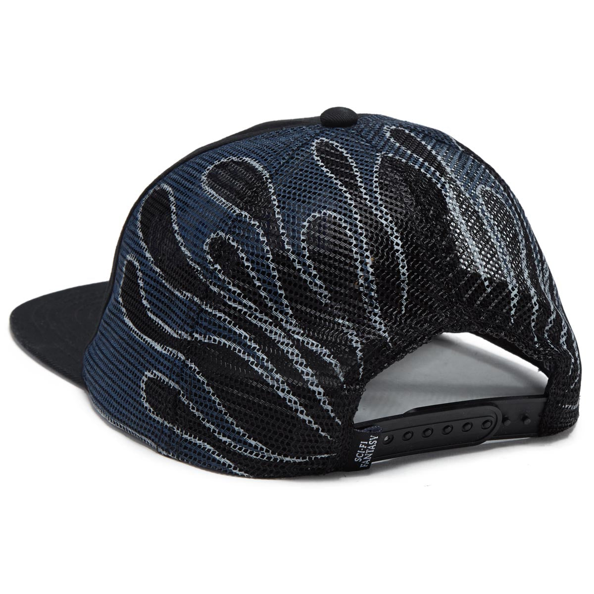 Sci-Fi Fantasy Biker Logo Hat - Black image 2