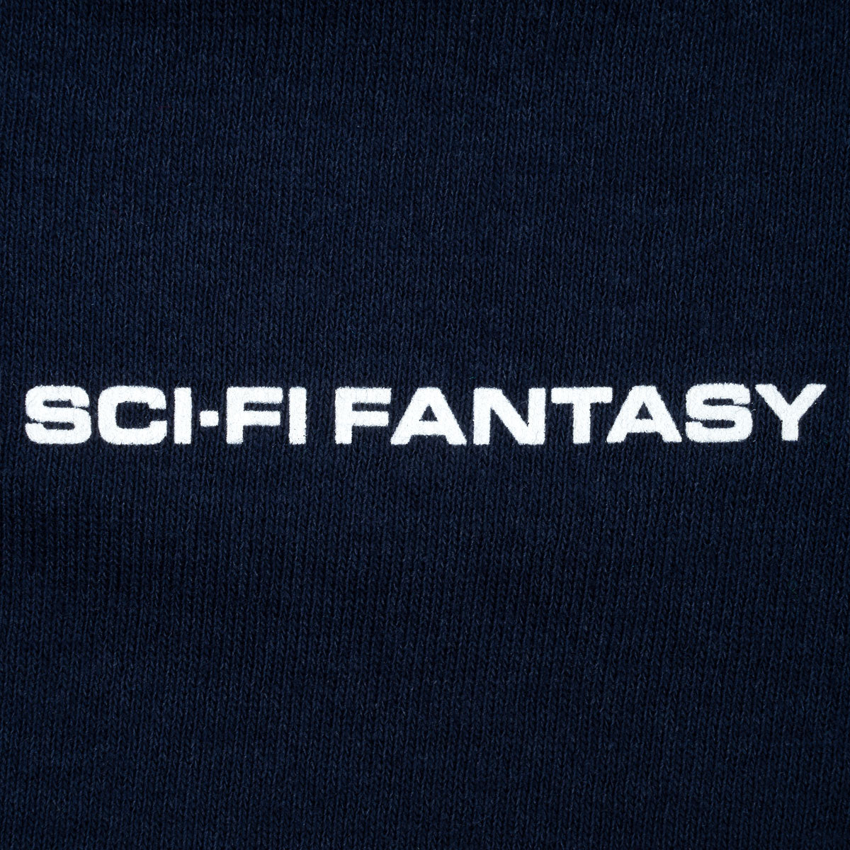 Sci-Fi Fantasy Waterfall T-Shirt - Navy image 3