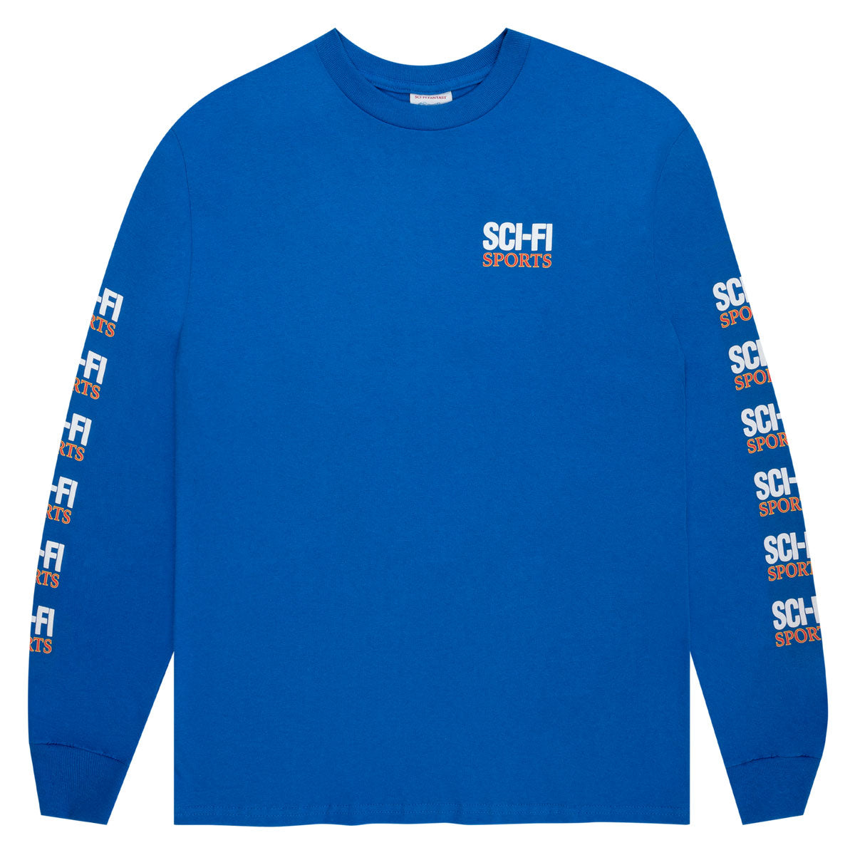 Sci-Fi Fantasy Sports Long Sleeve T-Shirt - Royal image 1