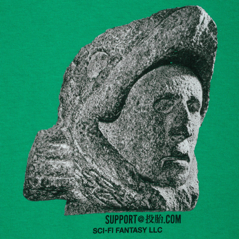 Sci-Fi Fantasy Pre-Colombian T-Shirt - Green