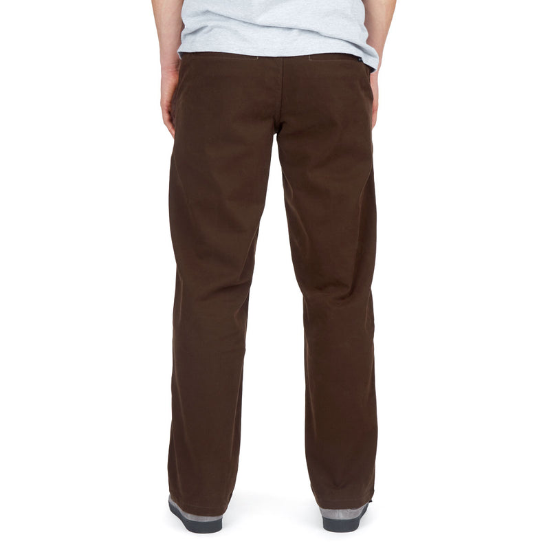CCS Relaxed Stretch Chino Pants - Brown