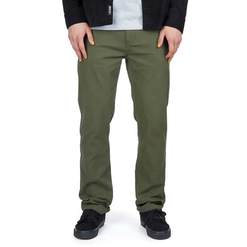 CCS Slim Stretch Chino Pants - Olive