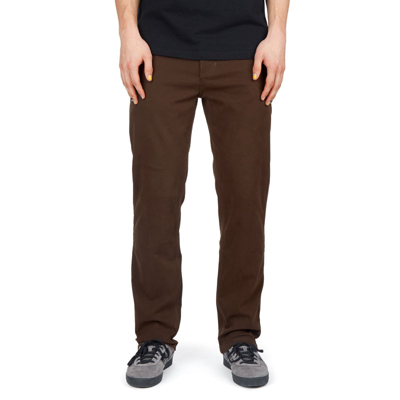 CCS Slim Stretch Chino Pants - Brown