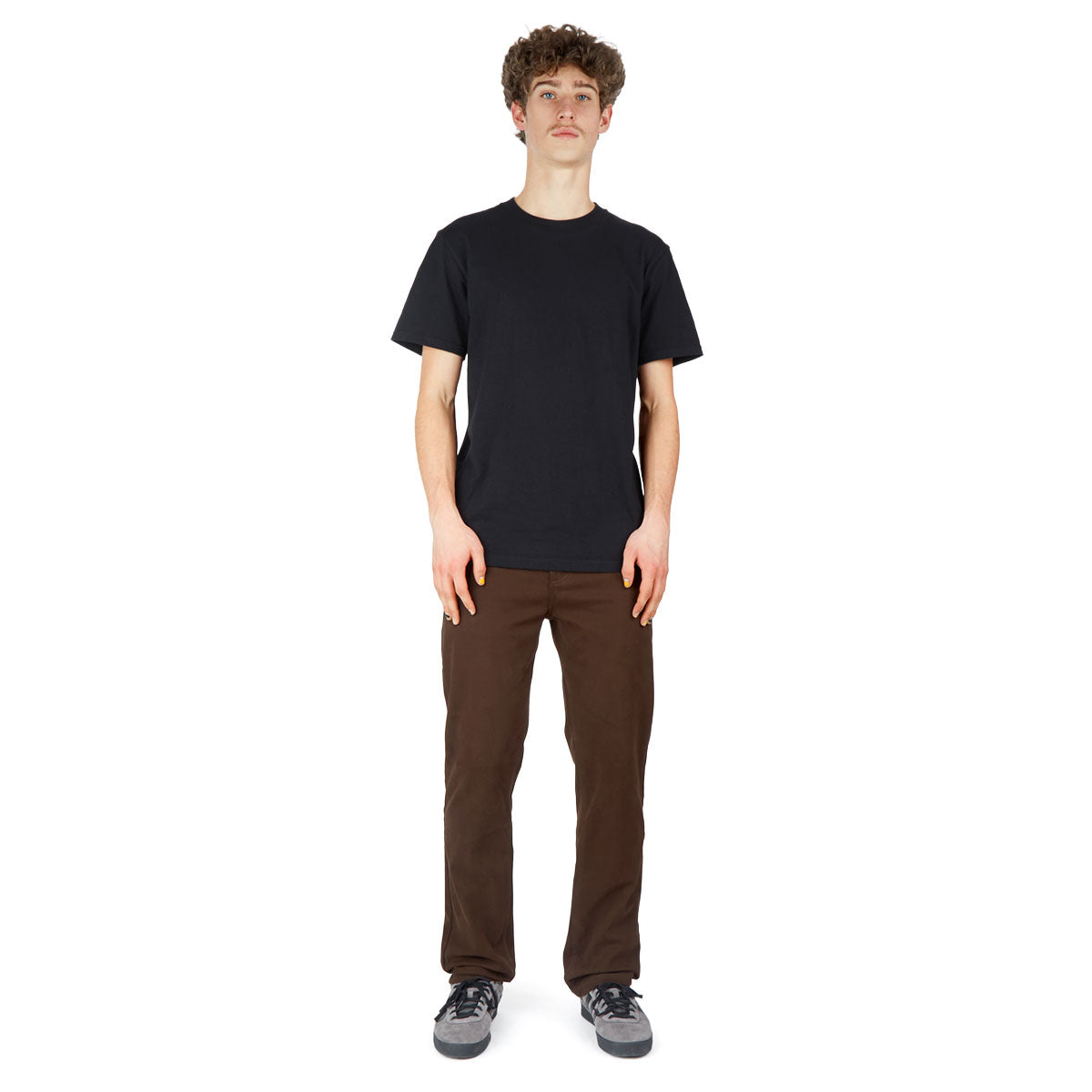 CCS Slim Stretch Chino Pants - Brown image 3