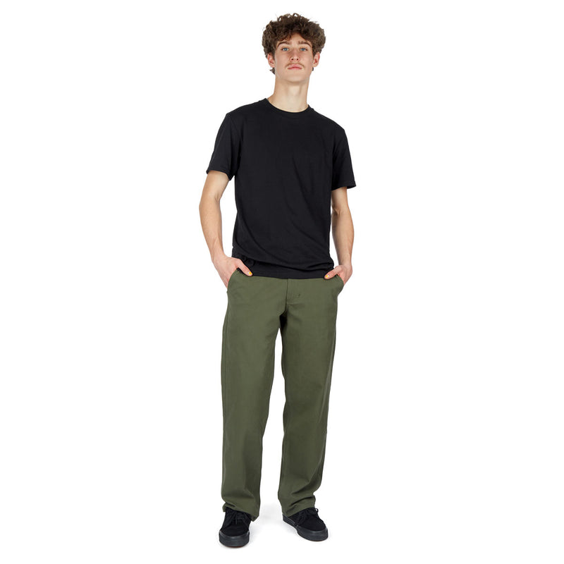 CCS Relaxed Stretch Chino Pants - Olive