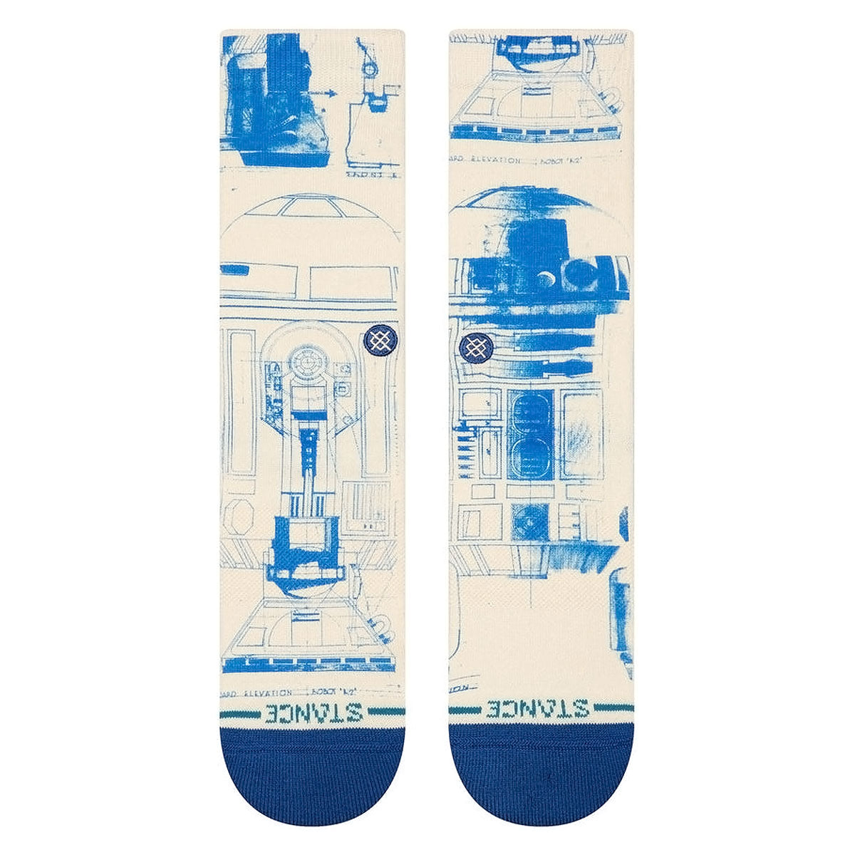 Stance R2 D2 Sw Crew Socks - Canvas image 2