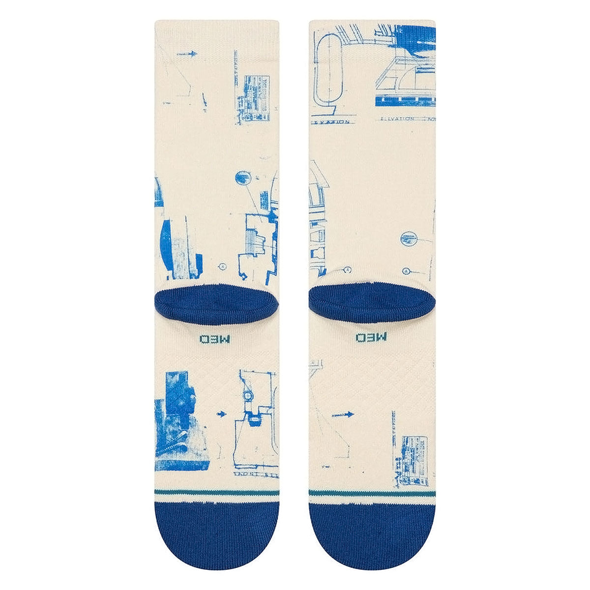 Stance R2 D2 Sw Crew Socks - Canvas image 3