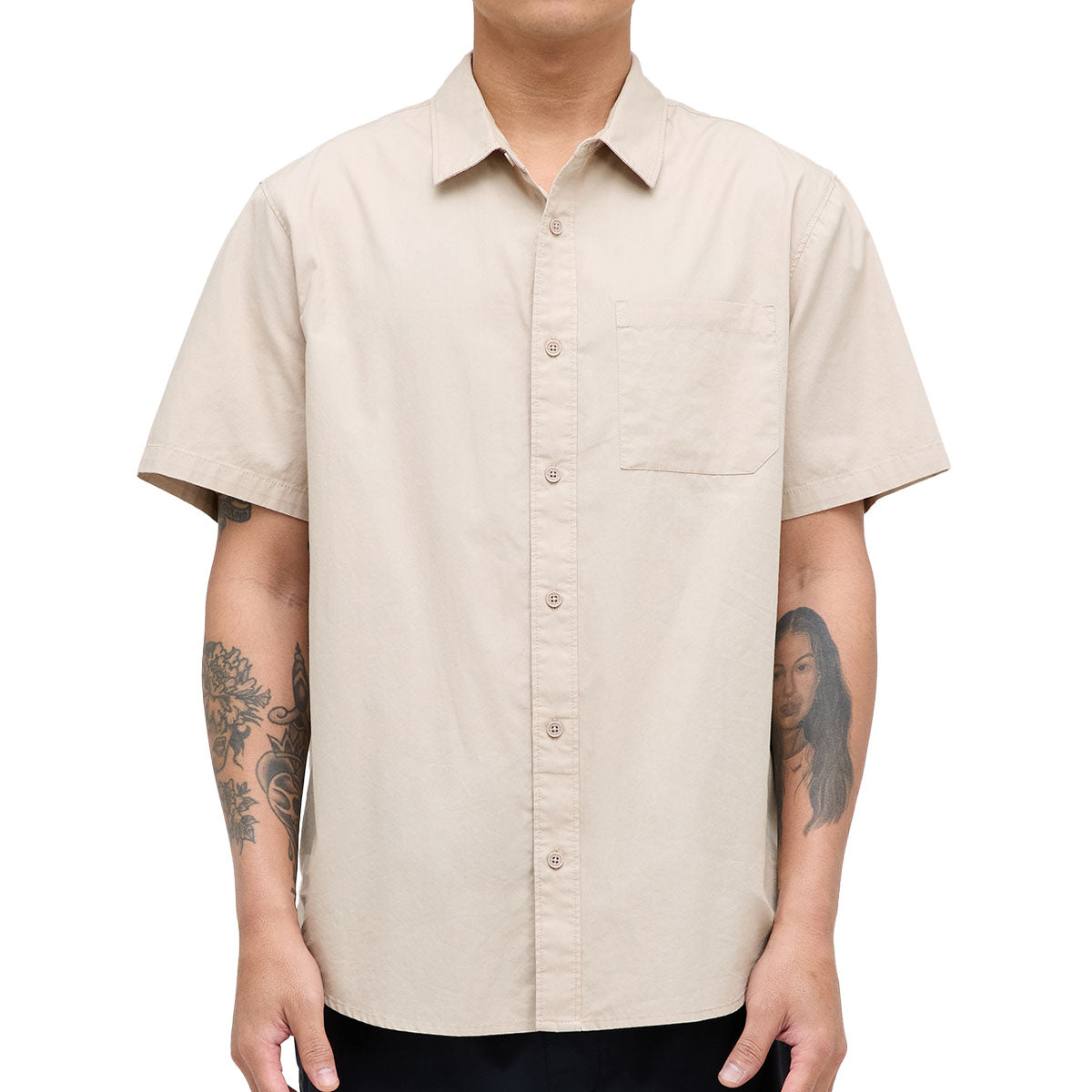 Stance Bales Shirt - String Grey image 1