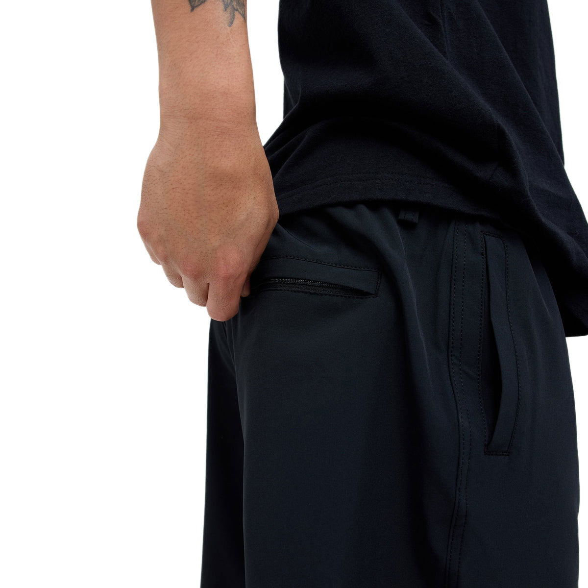 Stance Complex 5in Hybrid Shorts - Black image 6
