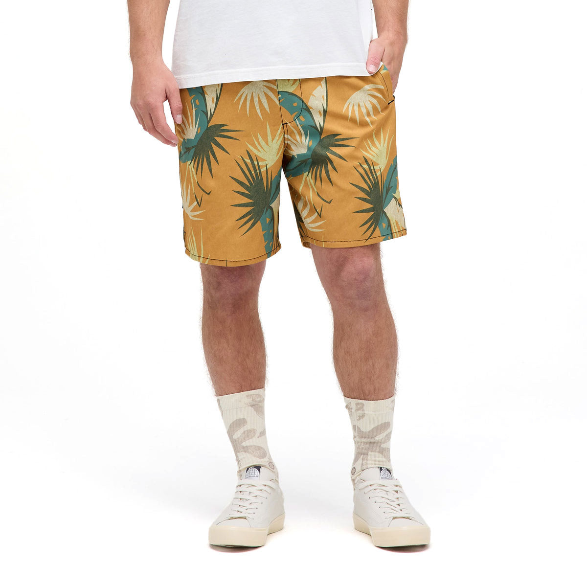 Stance Complex 7in Hybrid Shorts - Gold Fade image 2
