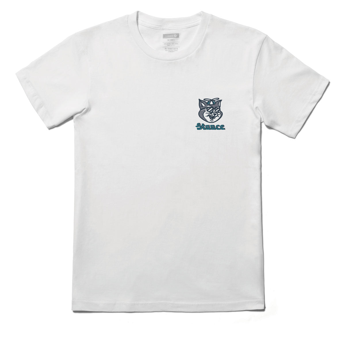 Stance Kool Kat T-Shirt - White image 2