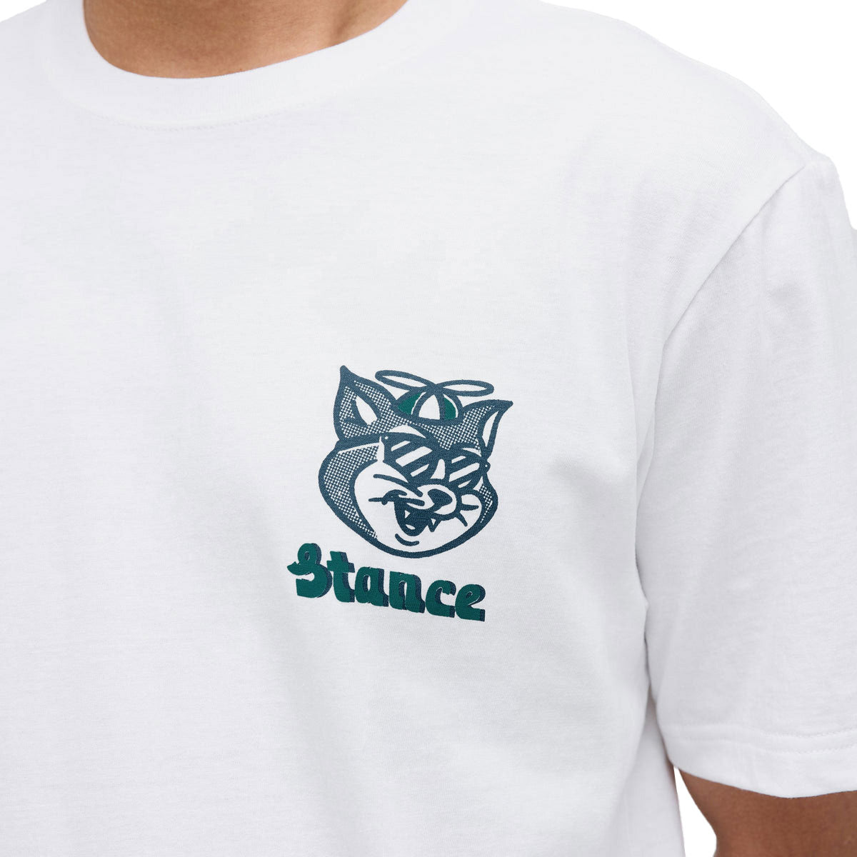 Stance Kool Kat T-Shirt - White image 5