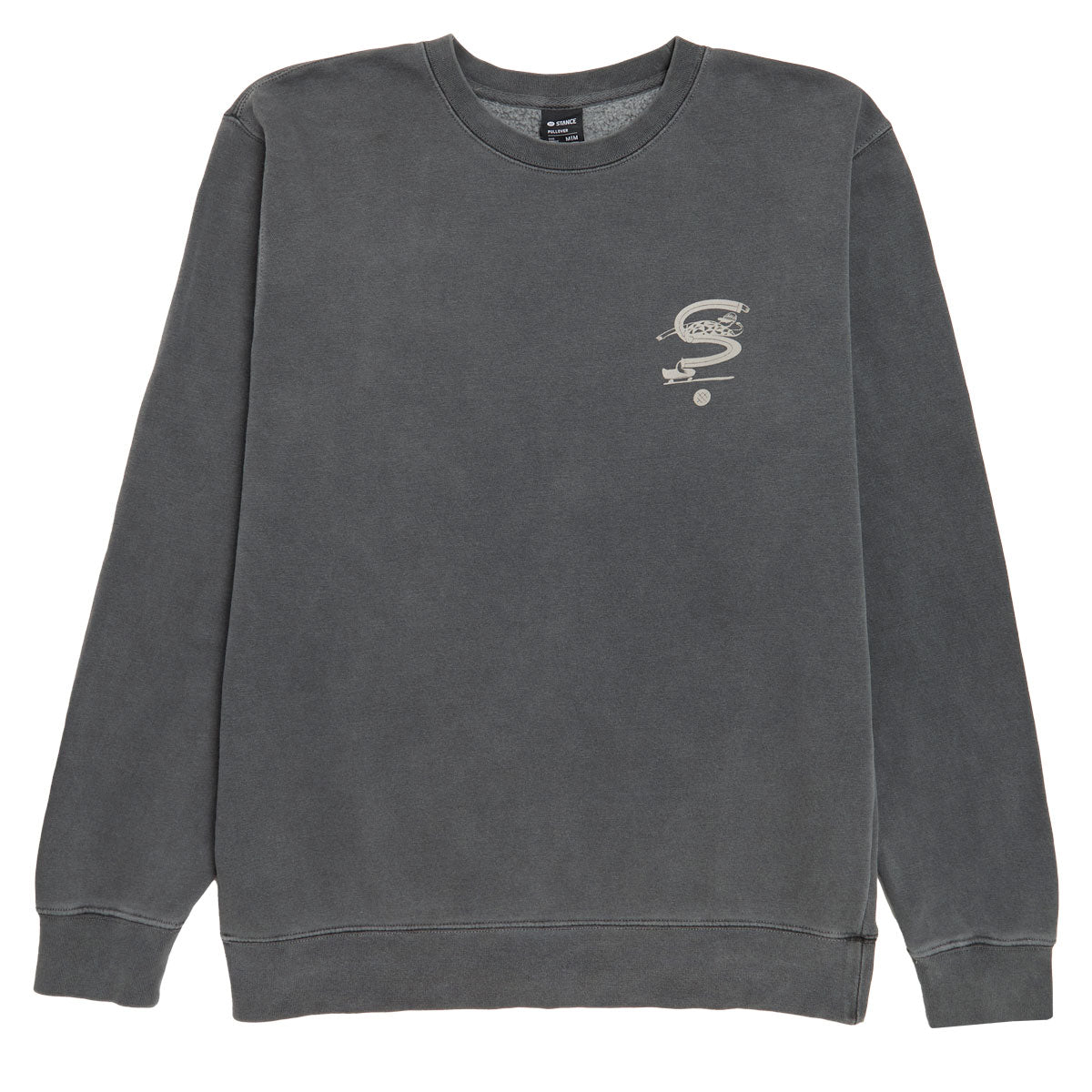 Stance Pounding Pavement Sweatshirt - Cement image 1