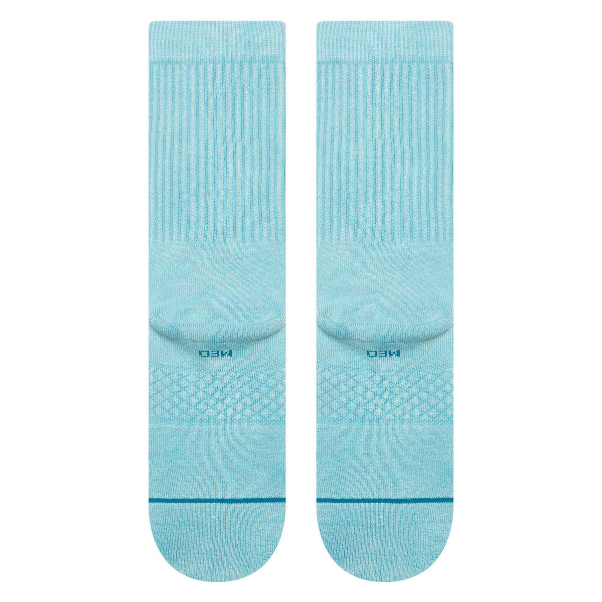 Stance Icon Dyed Crew Socks - Electric Blue image 3