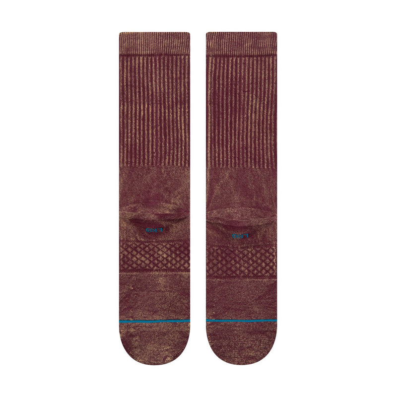 Stance Icon Dyed Crew Socks - Fig