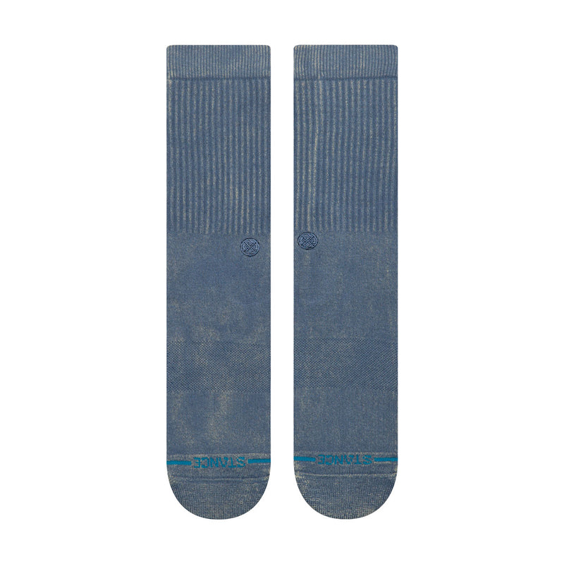 Stance Icon Dyed Crew Socks - Sea Blue