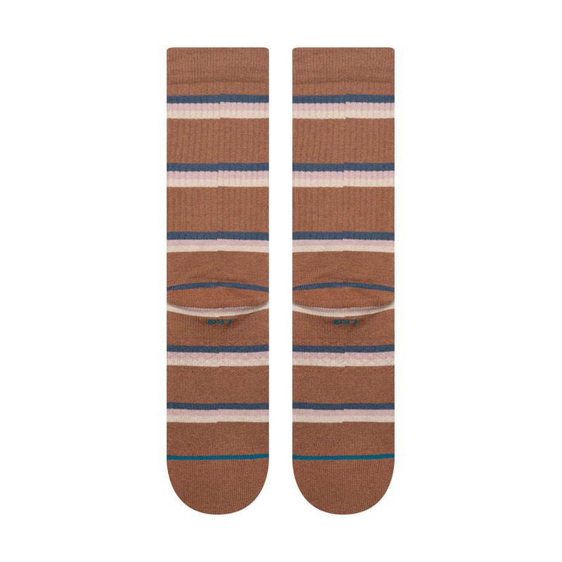 Stance Strata Crew Socks - Brown