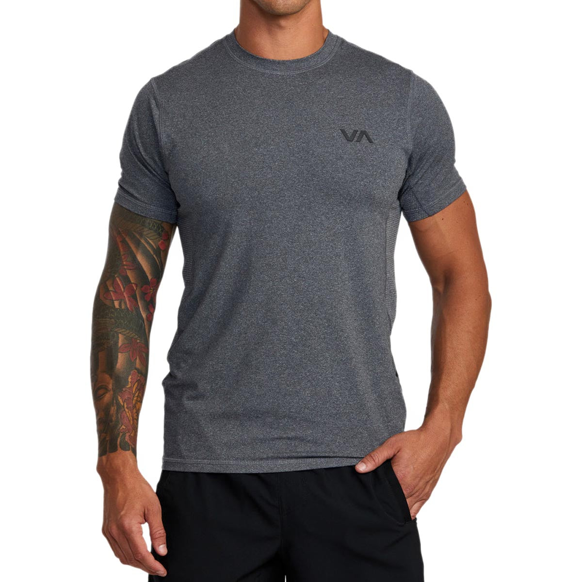 RVCA Sport Vent Shirt - Charcoal Heather image 1