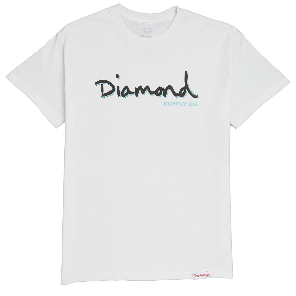 Diamond Supply Co. Outline T-Shirt - White image 1
