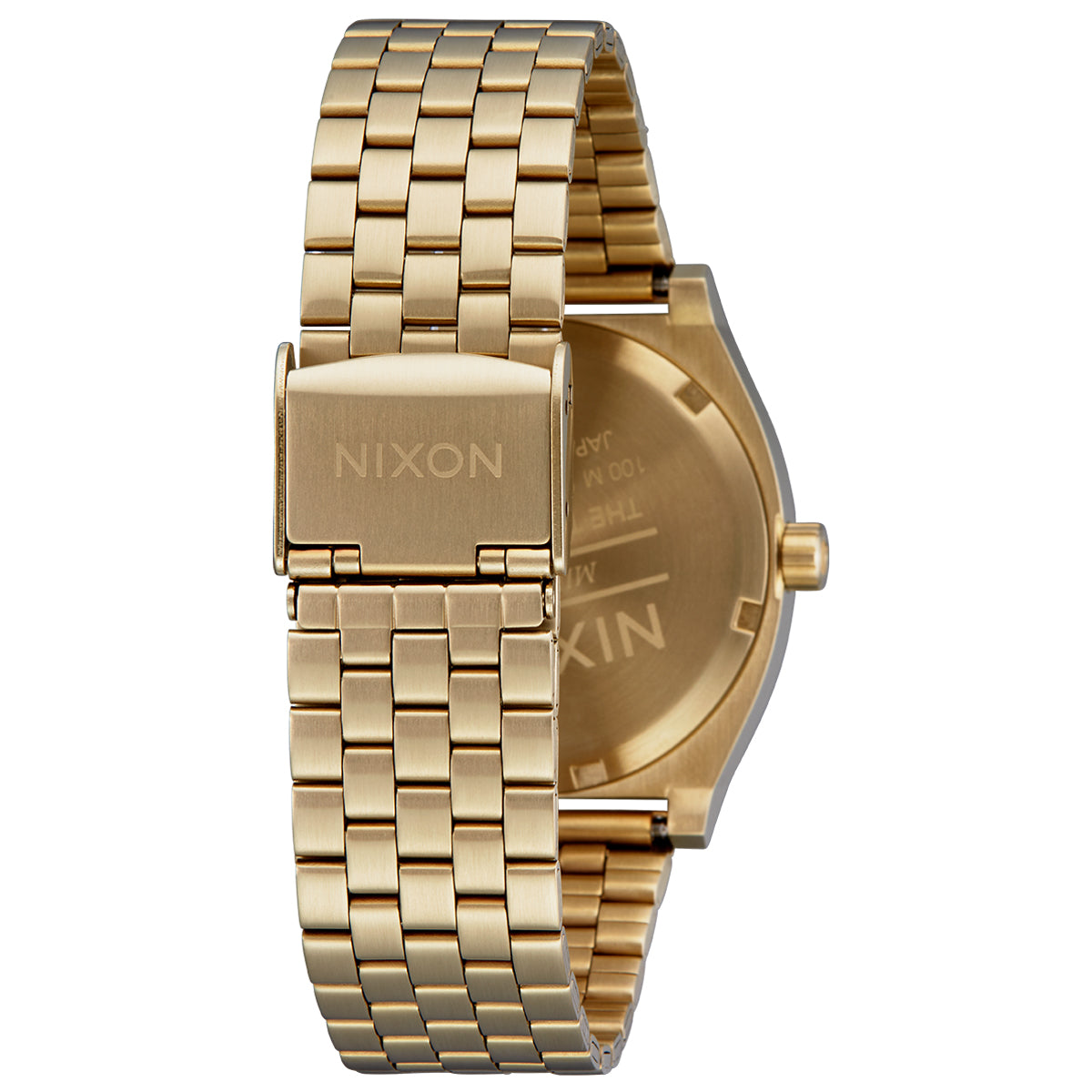 Nixon Time Teller Watch - Champagne/Black/Red image 2