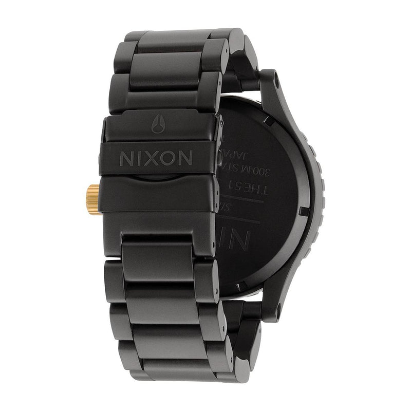 Nixon 51-30 Chrono 2024 Watch - Matte Black/Gold